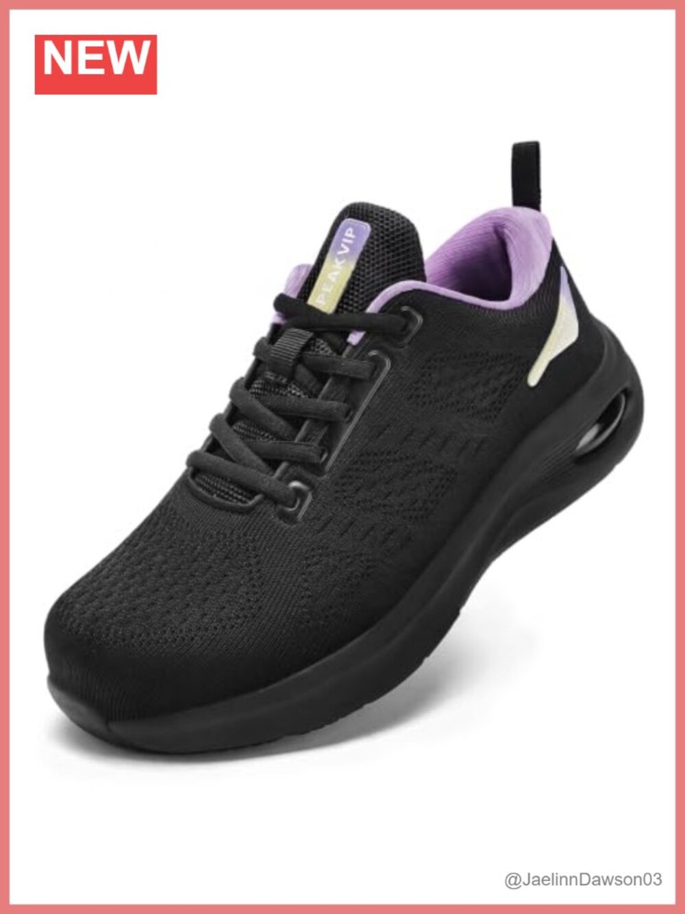 Women's Wide Steel Toe Work Sneakers, Non-Slip Athletic Shoes